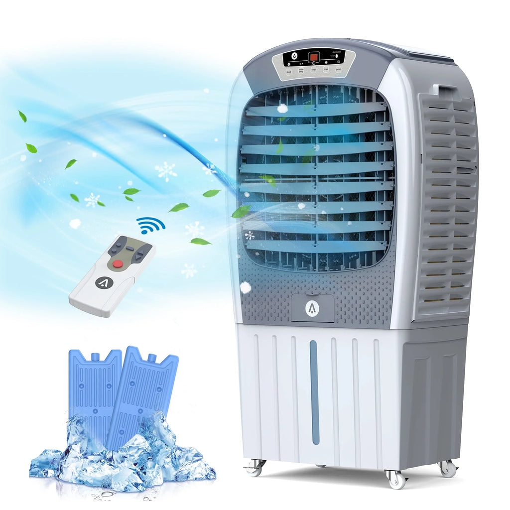 3-in-1 Portable Evaporative Air Cooler Fan & Humidifier with Remote Y944