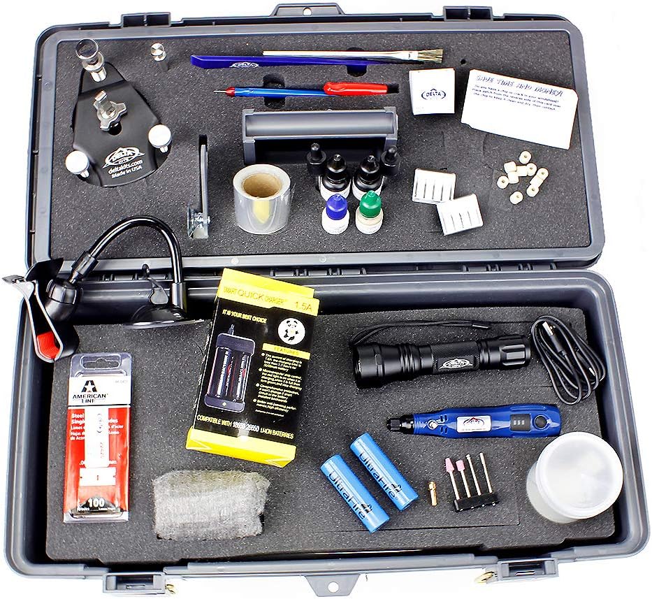 Windshield Repair Kit with Bridge and Stainless Steel Injector W18451