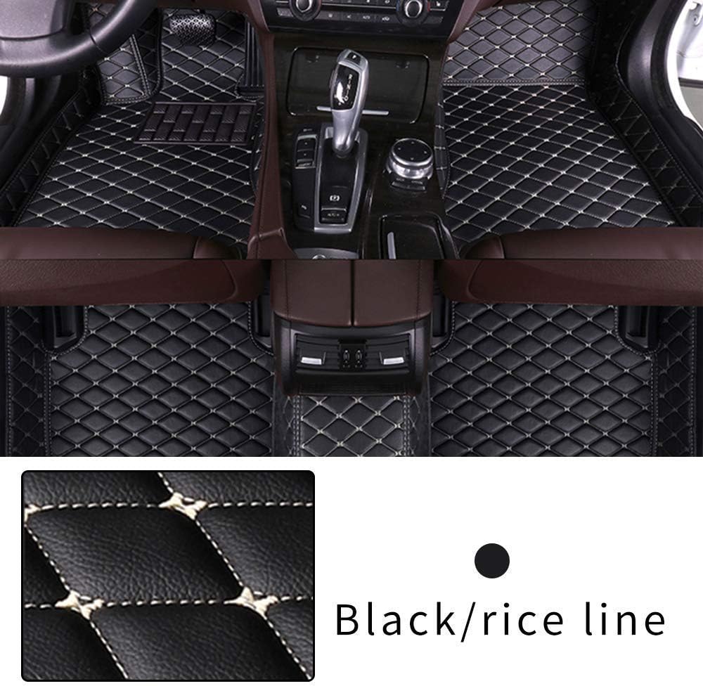 Black Red Heavy Duty XPE Car Floor Mat P954