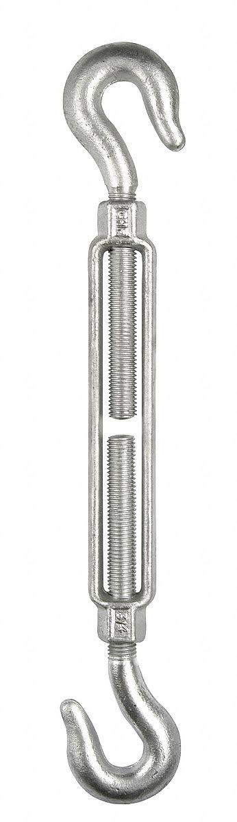 7 Turnbuckle Hook & Hook Galv 5/8 x 18 in L86027