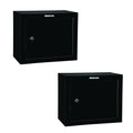 Stackable Locking 18 inch Steel Pistol and Ammo Cabinet Safe (2 Pack) J8827