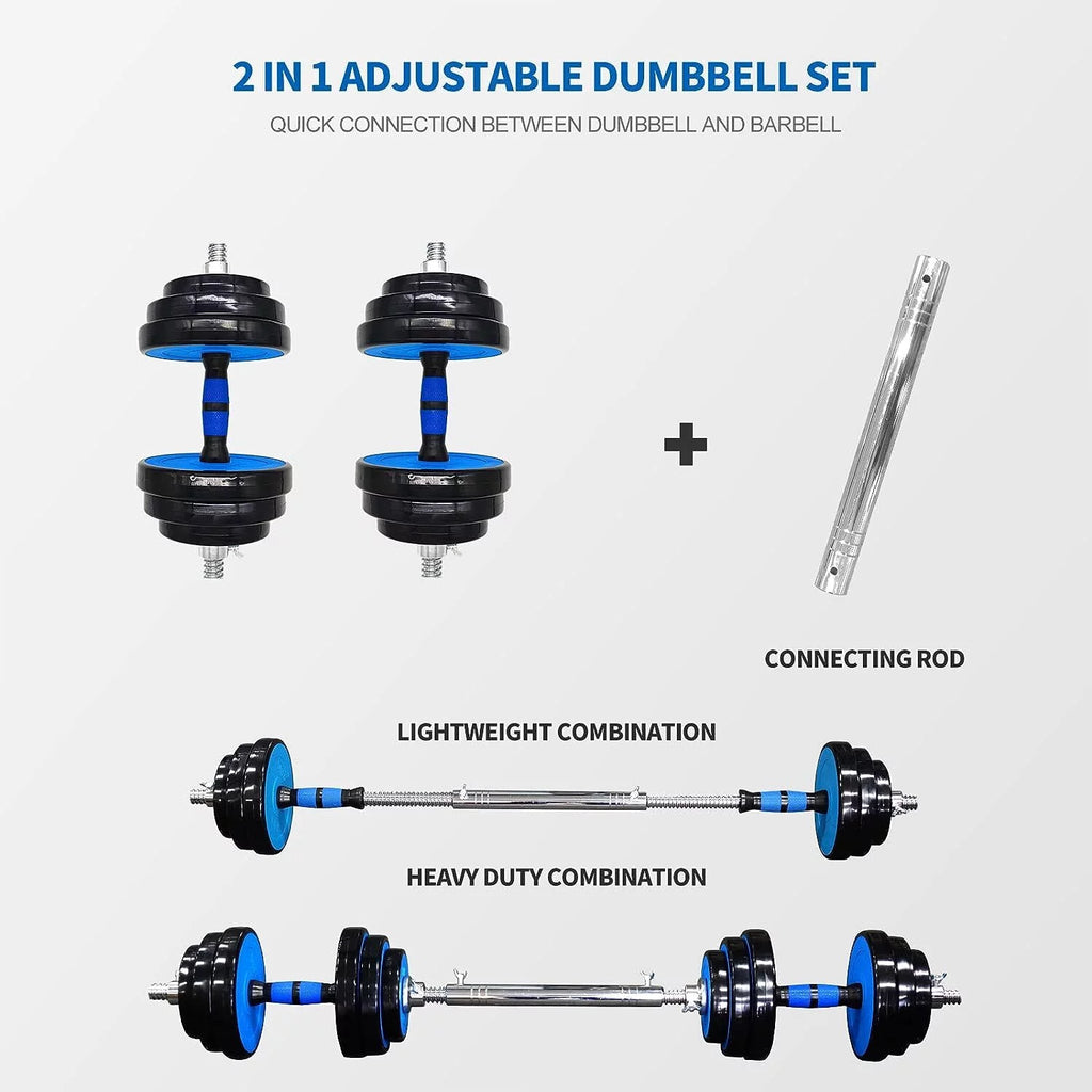 Adjustable Weights Dumbbells Set of 2 V255101