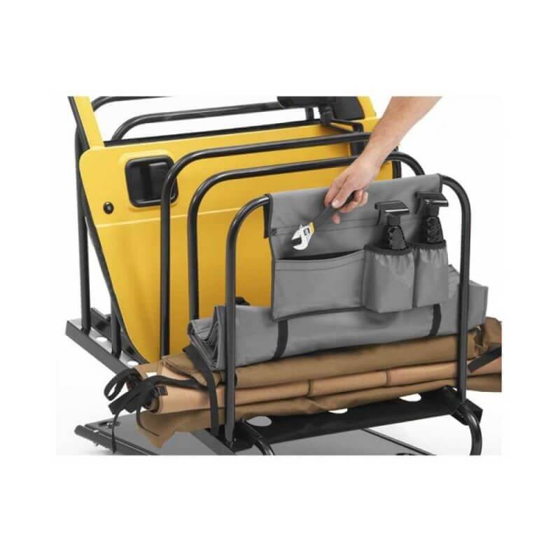 Storage Door Cart with Cart Cover J278223