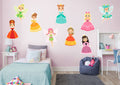 Removable Vinyl Wall Decals 9 Wall Decals (18x22W x 25x22H) D61041