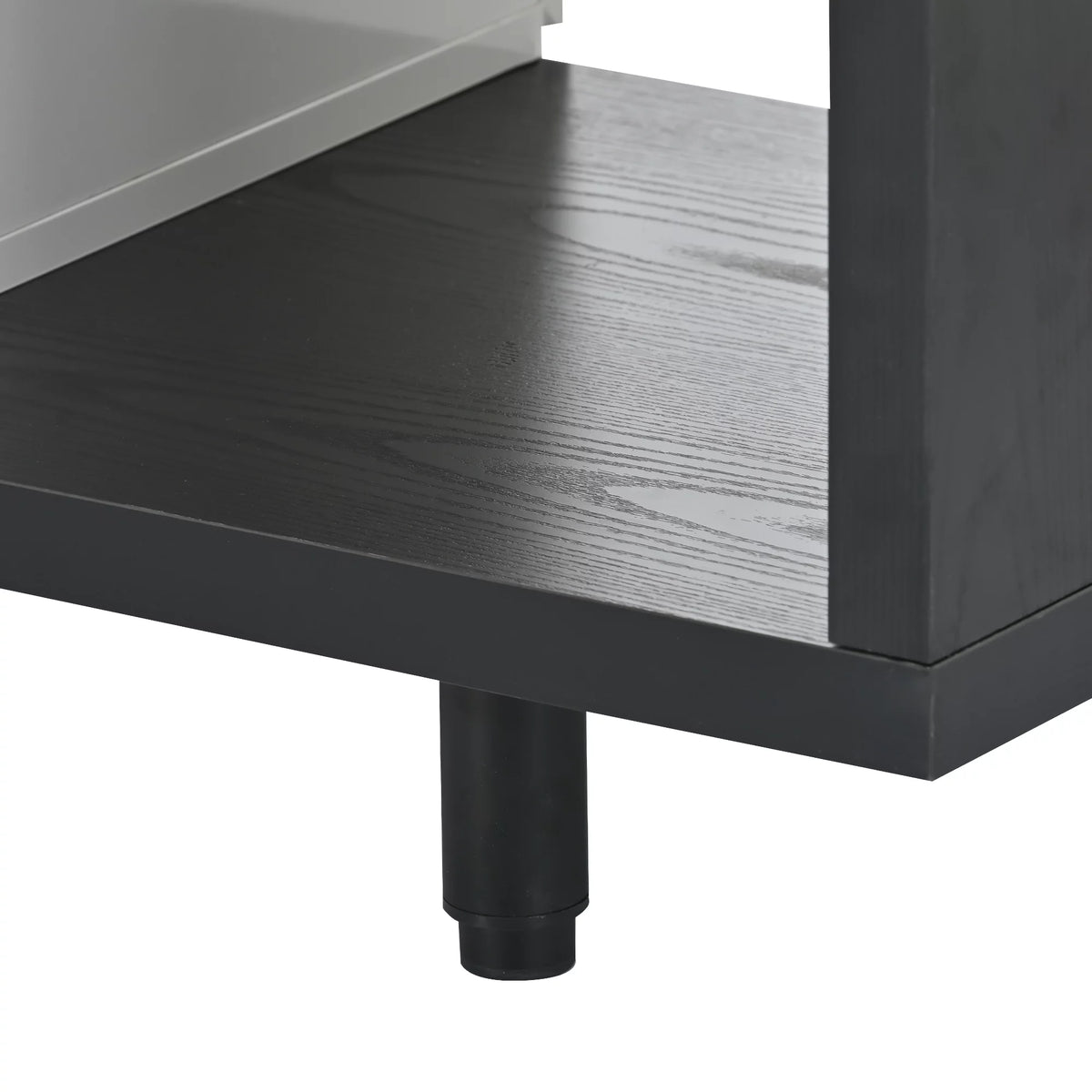 White TV Stand with 3 Storage Drawers M203