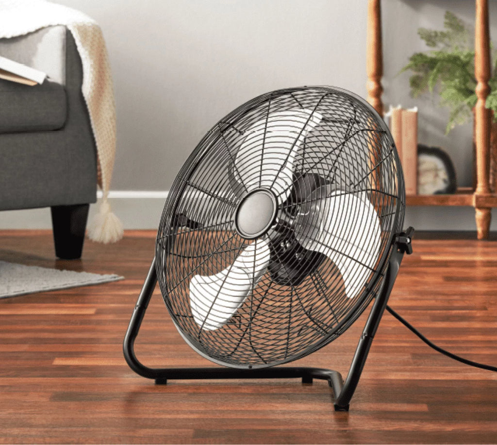 20 inch 3-Speed Steel Floor Fan, Black P890595
