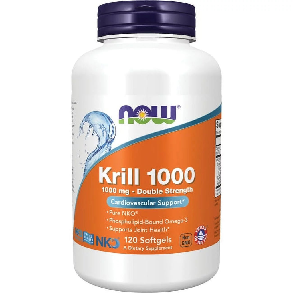 Krill Oil Softgels, 1000 Mg, 120 Ct K1034