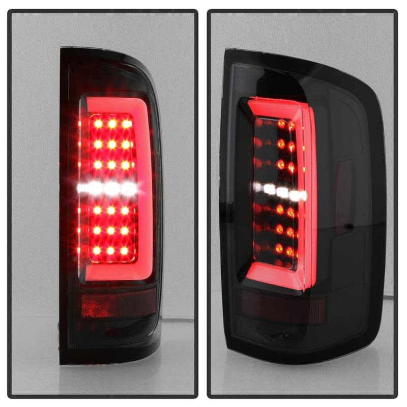 Black Smoke LED Tail Lights Y2556