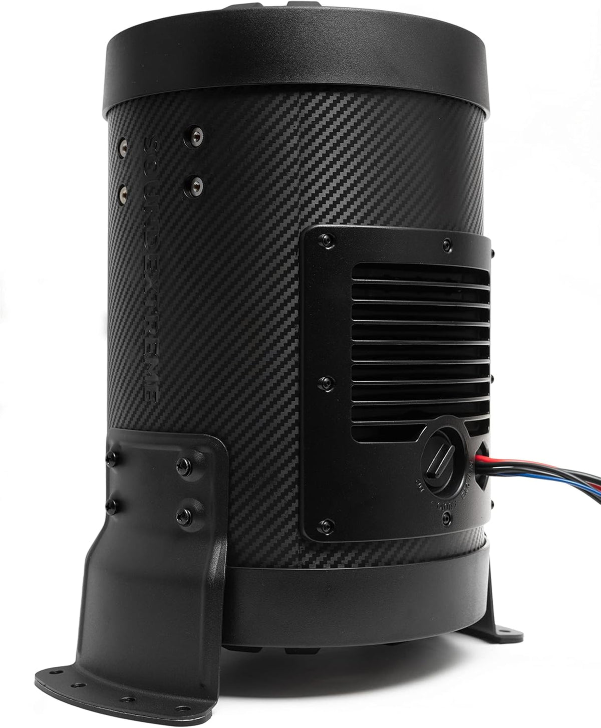 Sealed Powered 8-inch Subwoofer Tube with Built-in 500-Watt Amplifier B14230