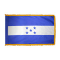 3ft. x 5ft. Honduras Flag with Side Pole Sleeve and Fringe L9504