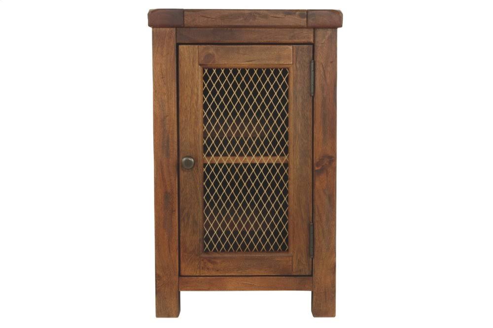 Medium Brown Chair Side End Table B419385