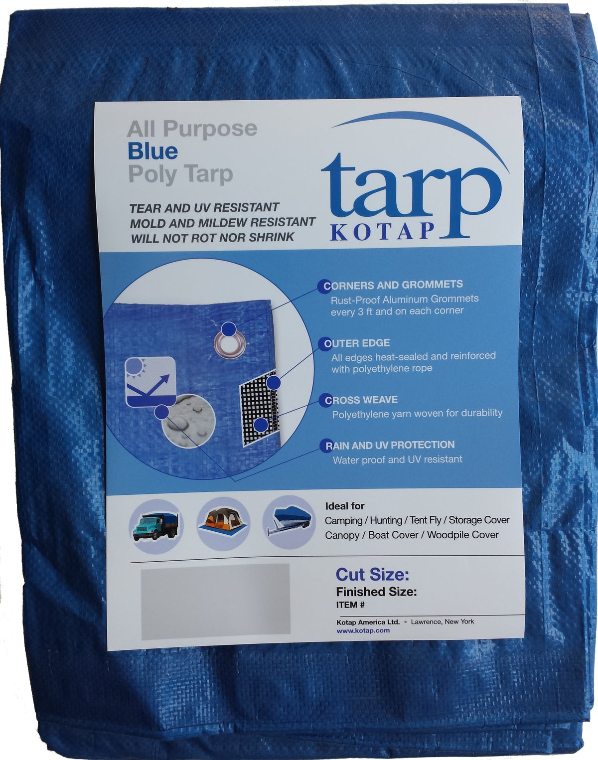 Blue Poly Tarp P60892