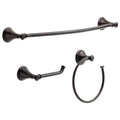 3-Piece Bath Hardware Set in Venetian Bronze N7992