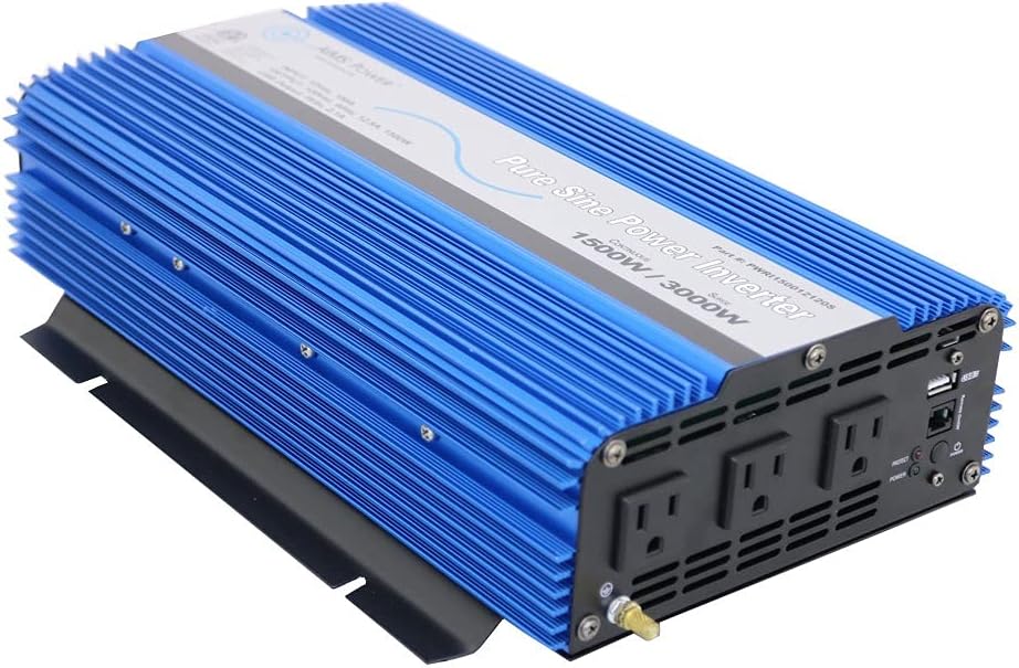 600 Watt Pure Sine Inverter 12 VDC to 120 VAC K16960