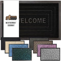 Gray Diamond 17x29 Natural Rubber Doormat P919469