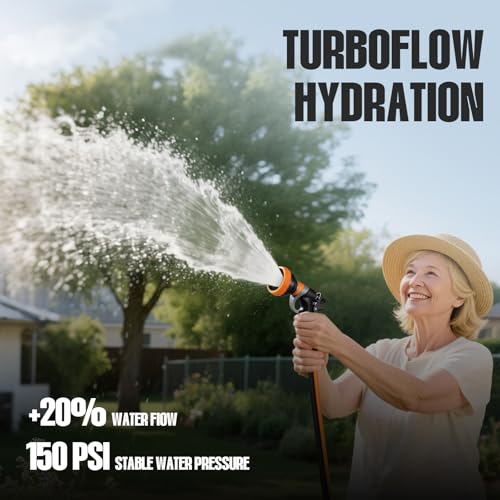 Retractable Garden Hose Reel 1/2 inch ×100 FT Heavy Duty E16176