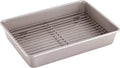 13-Inch Non-Stick Rectangular Roasting Pan with Cooling Rack A7035