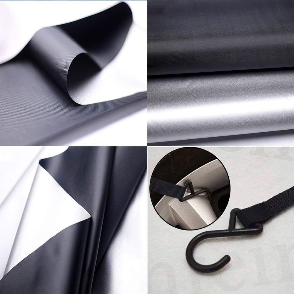 Half Car Cover 210D Oxford Fabric R342