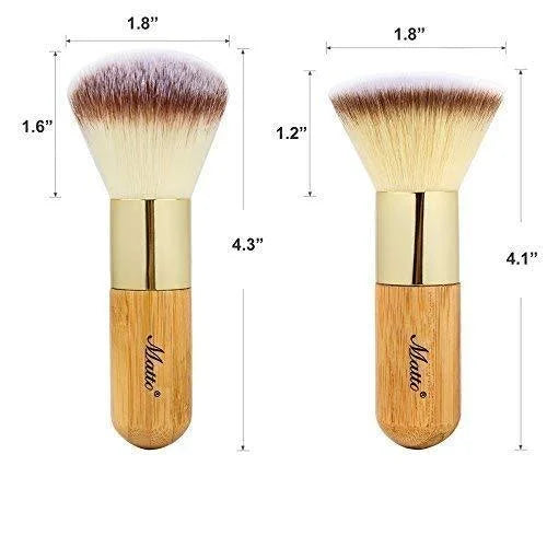 Bamboo Makeup Brush Set 2 Pieces Q12338