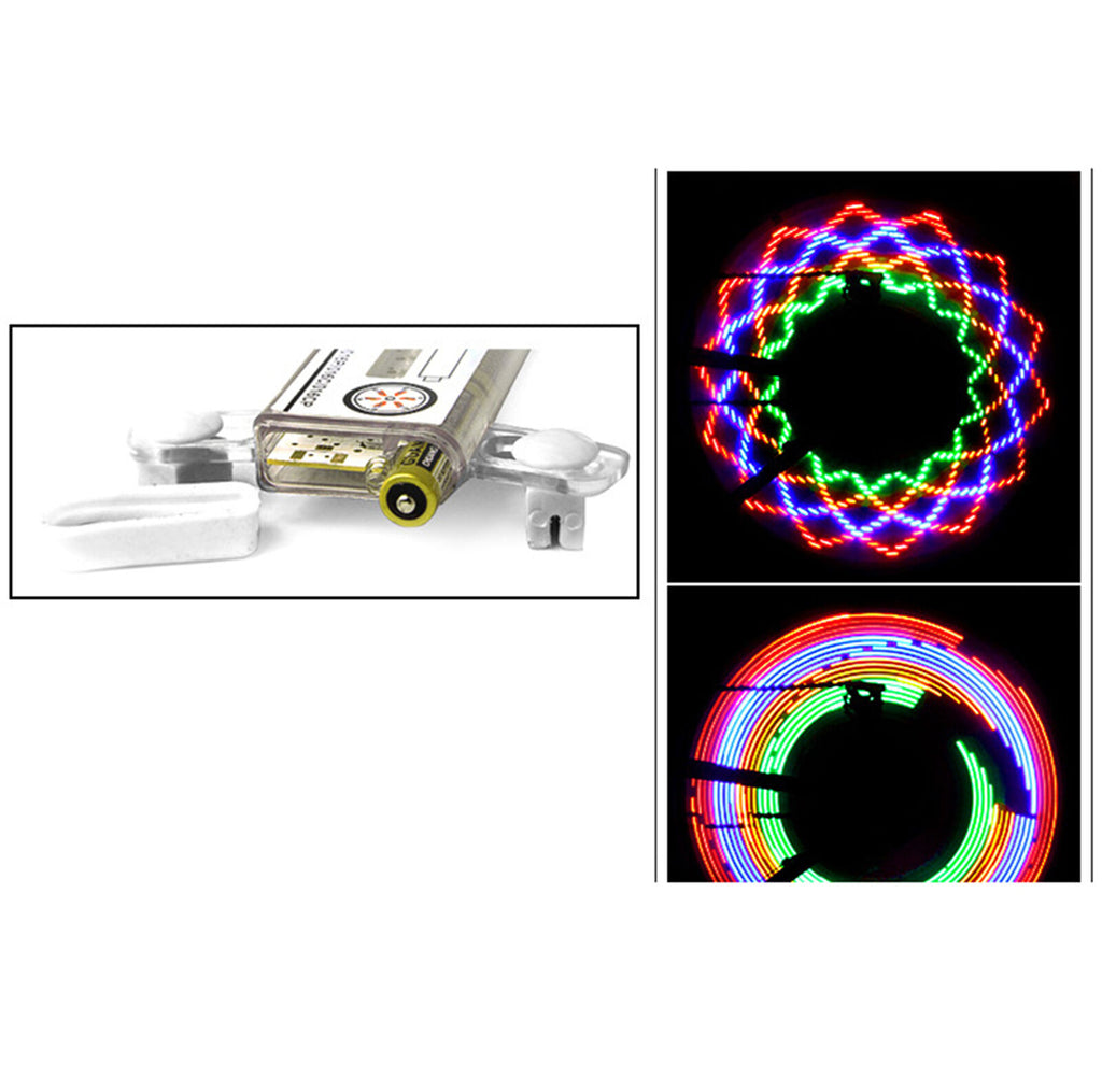 Rainbow 32 LED Wheel Signal Lights for Bicycles Z754049