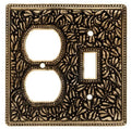 Antique Gold Wall Plate T12227