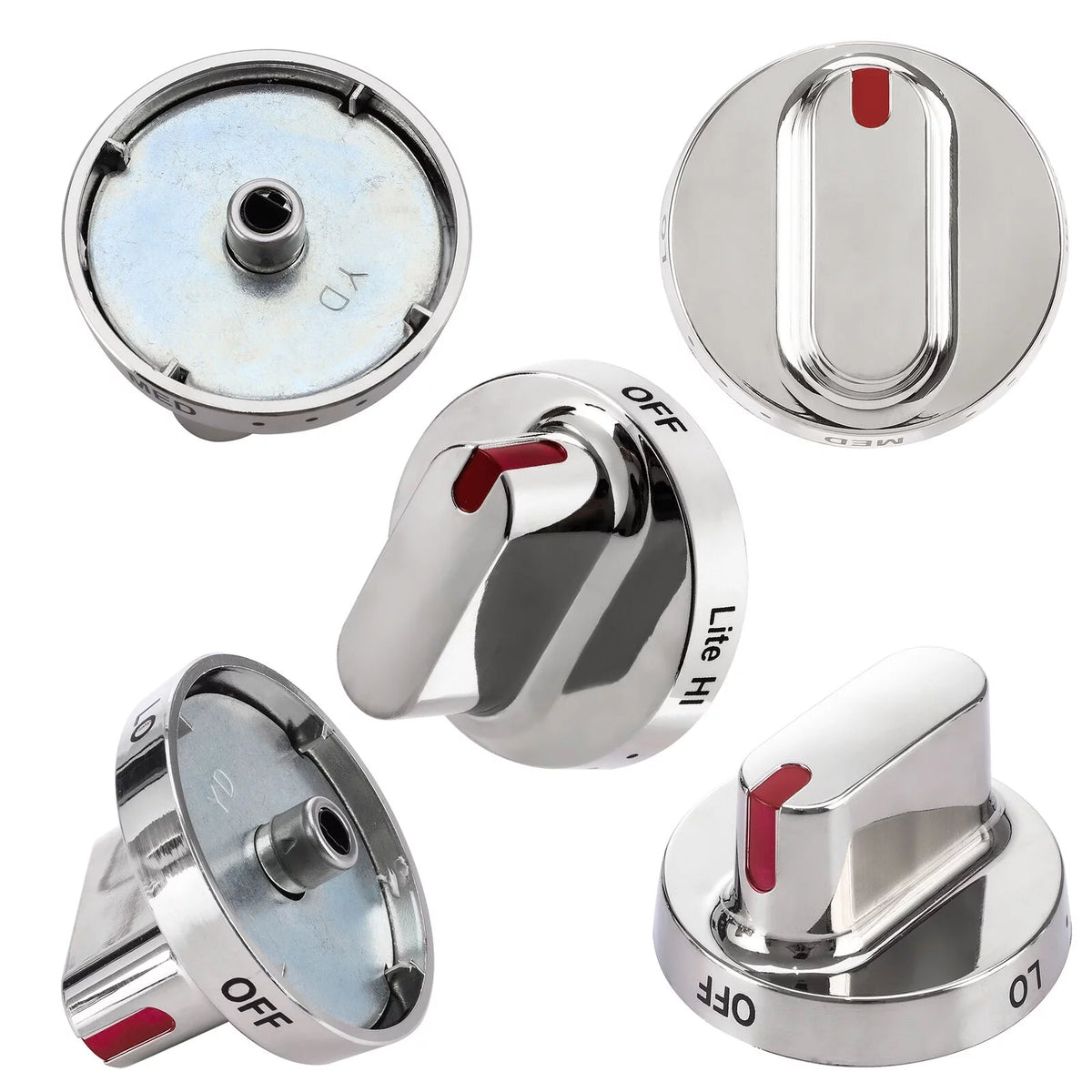 5 Pcs Range Dial Knob O658