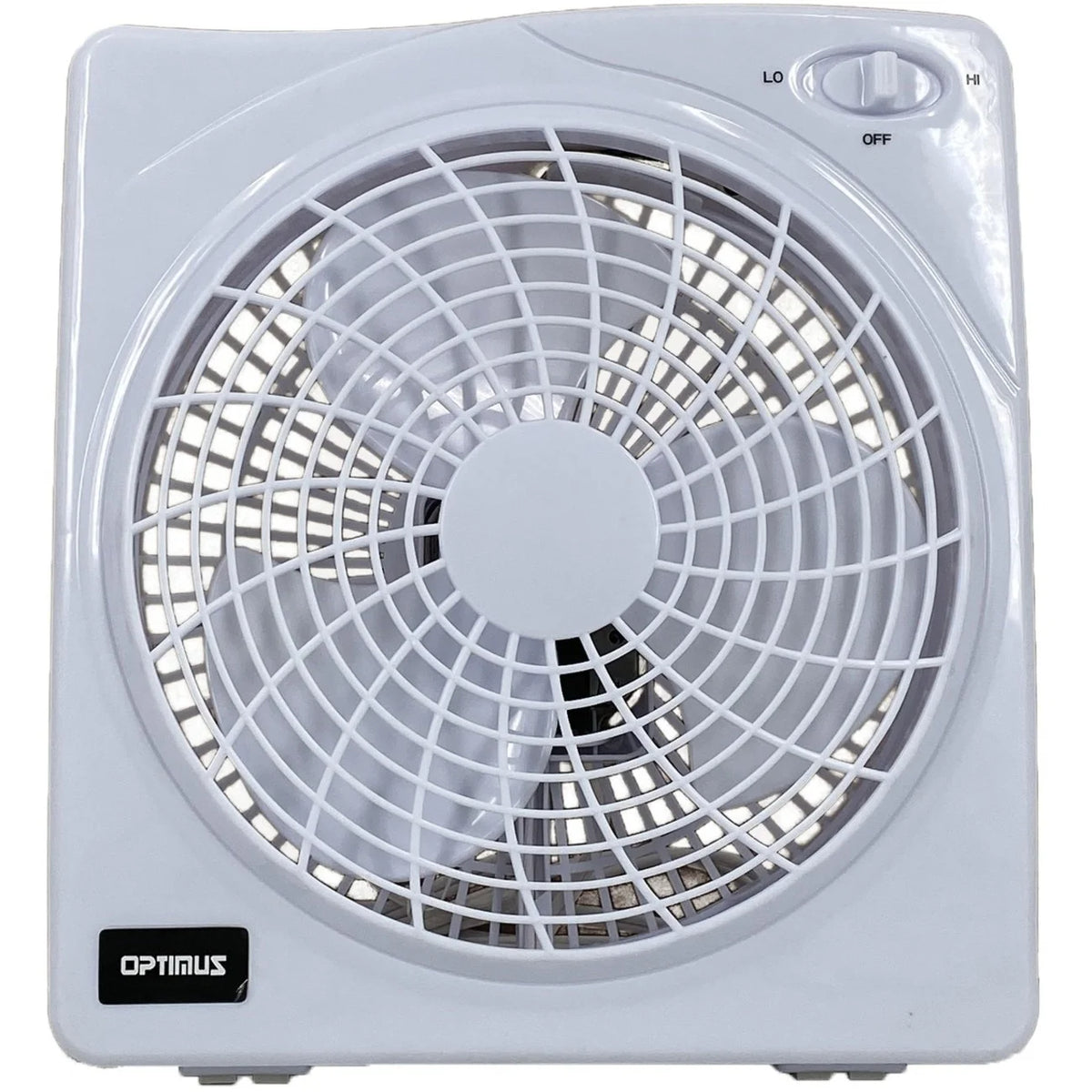 10" Electric Box Fan White T6297
