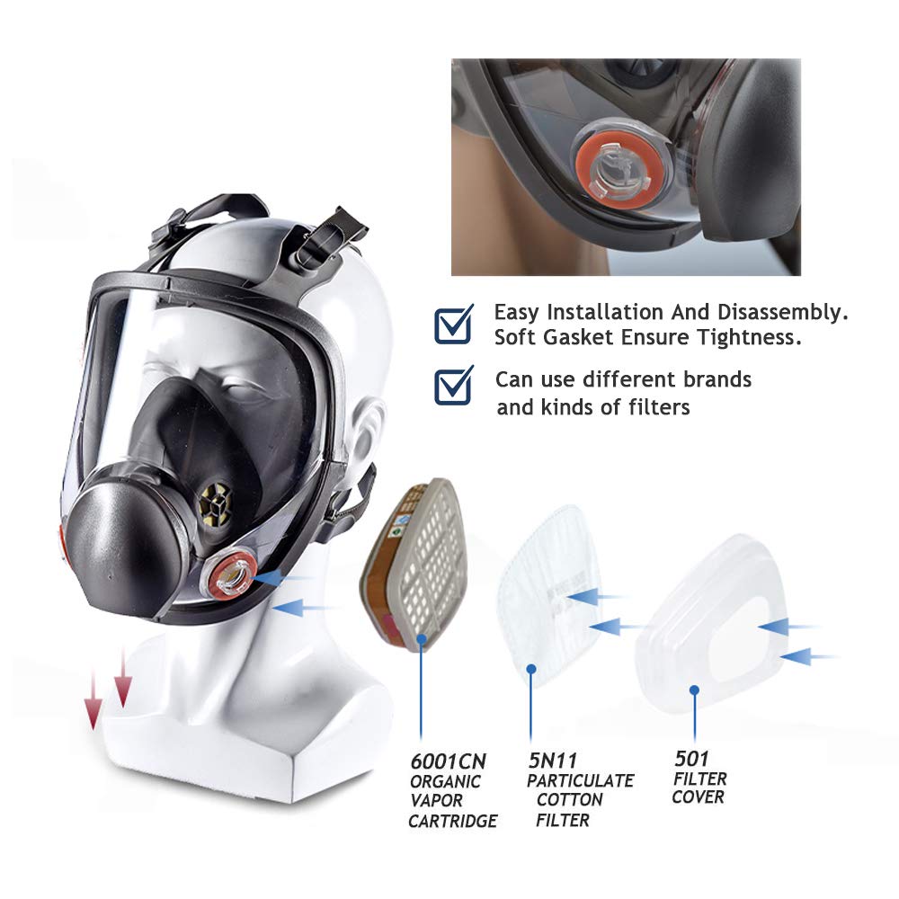Full Face Respirator Pack of 2 K8078