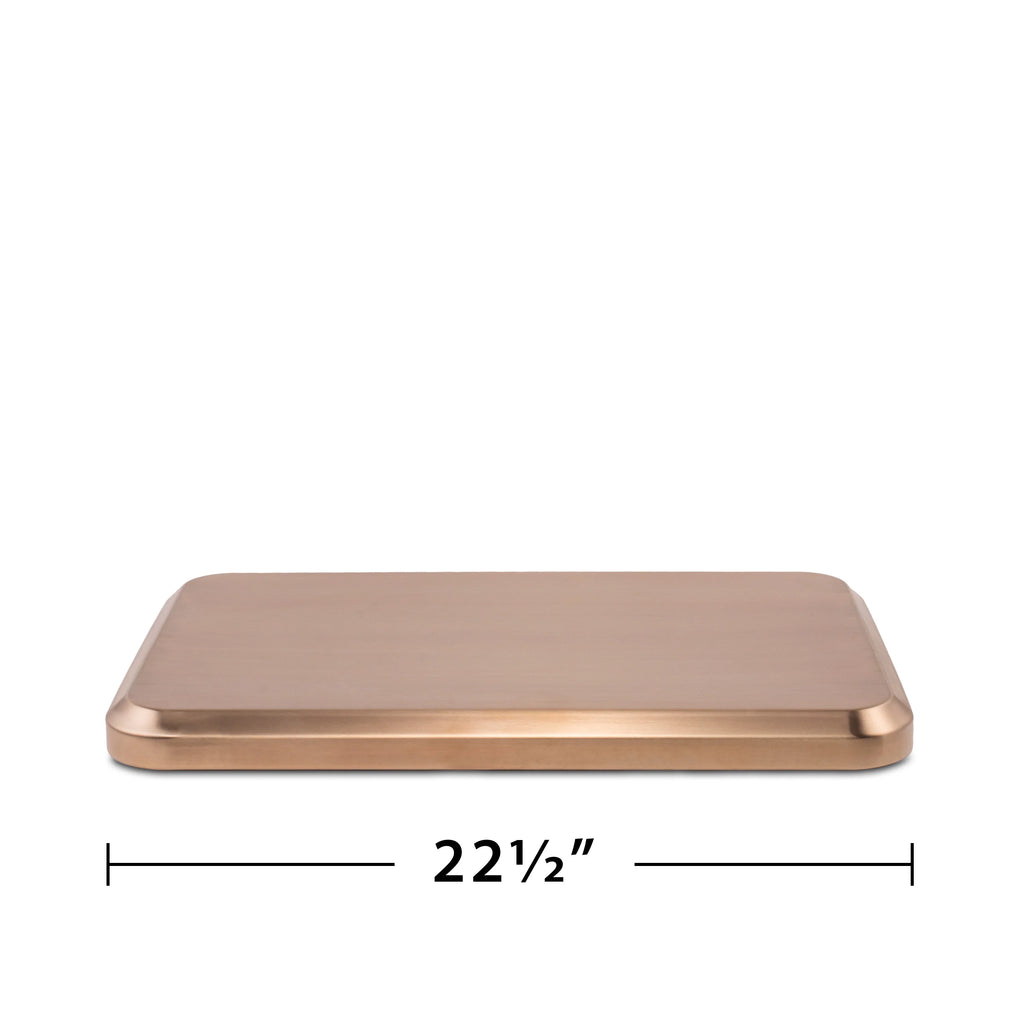 Gold Fire Pit Table Top Cover J85934