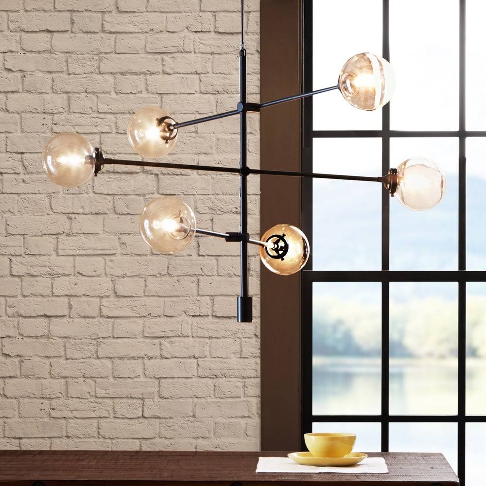 Bronze Sputnik Chandelier C9175