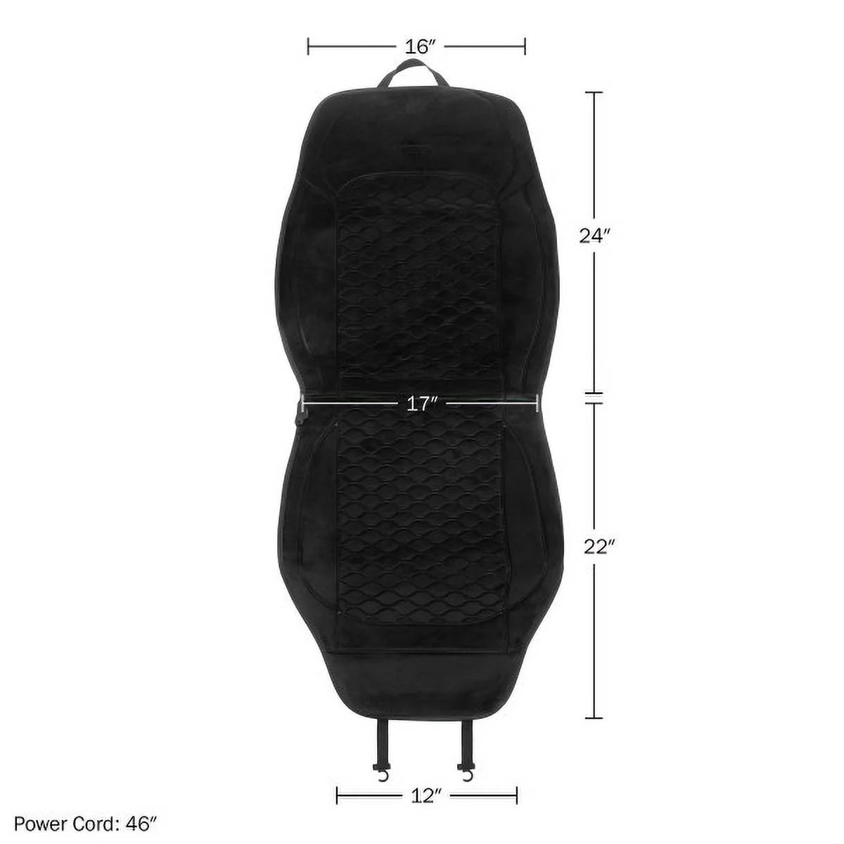 12V Heated Seat Covers 2-Pack X612439