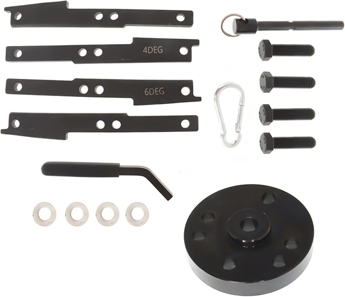 Cam Timing Tool Kit with Injector Cam Gear Puller and Crank Pin O76836