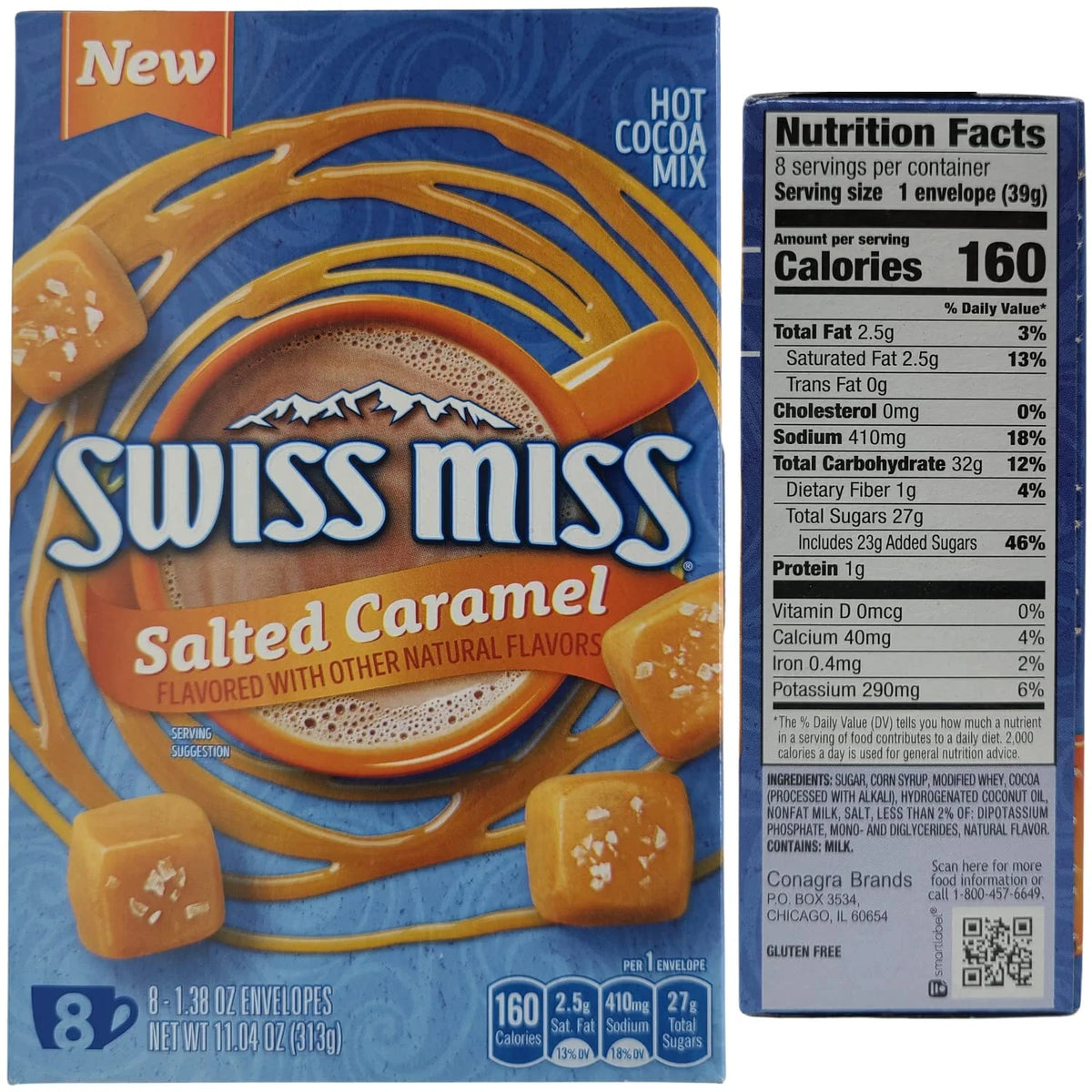 Salted Caramel Hot Cocoa Drink Mix 3 Boxes I153400