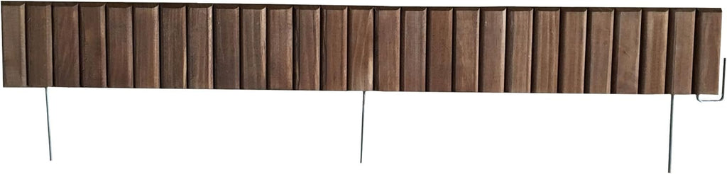 Brown Natural Lawn & Landscape Border Edging 8-Pack Q9933