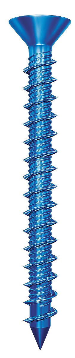 Tapcon Anchor Flat Carb Steel 1/4 PK100 B793395