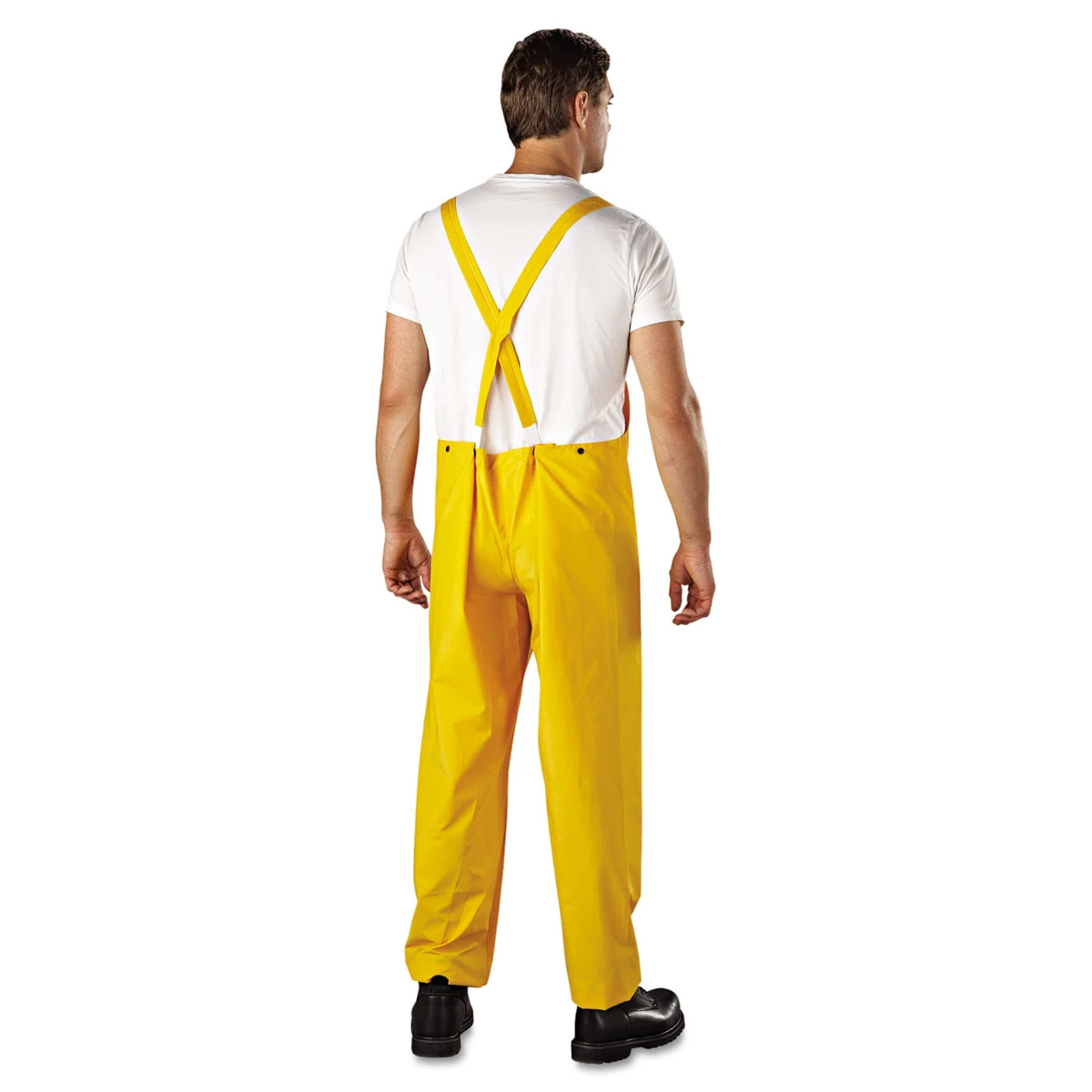 Yellow 3X-Large PVC Rainsuit D165