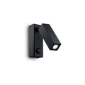 Black Square Wall Light J1338