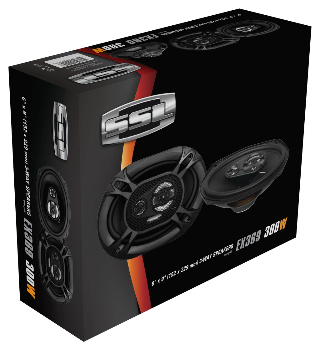 6 x 9 3 Way Car Speakers D409768