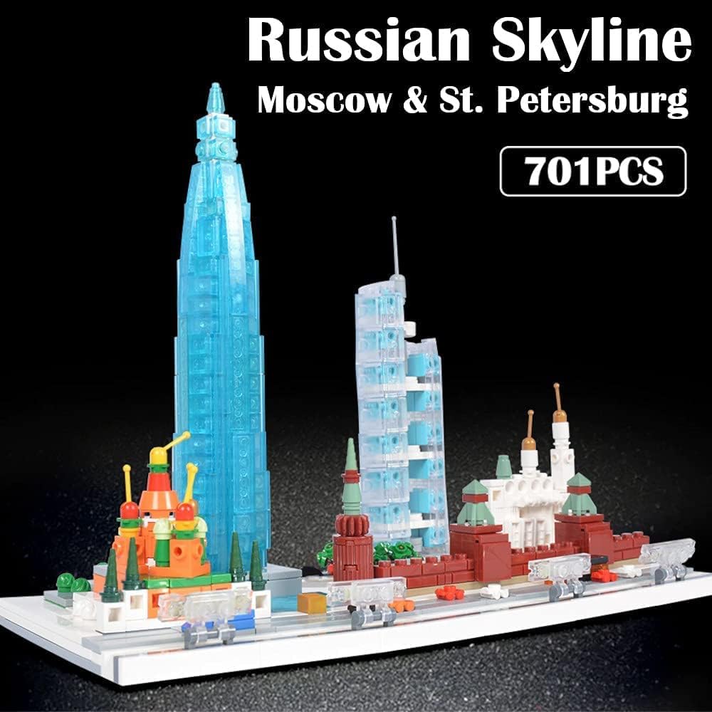 Building Blocks Set and Skyline City Architecture Building Bricks Set H849