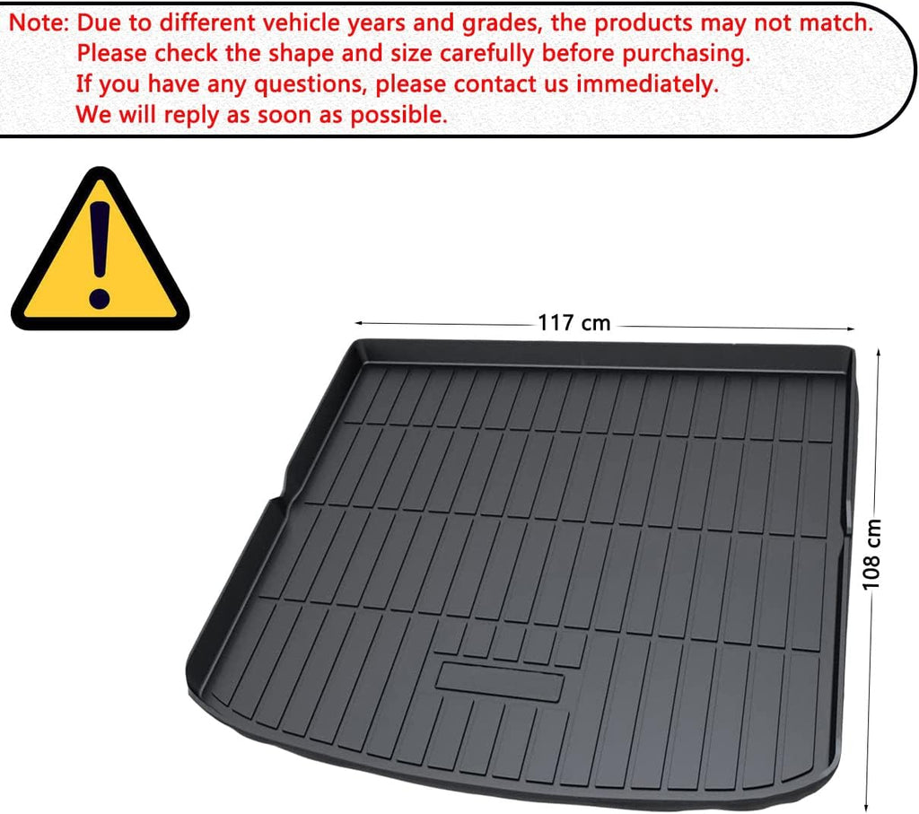All Weather Custom-fit Cargo Tray Trunk Floor Mat Protector I542121