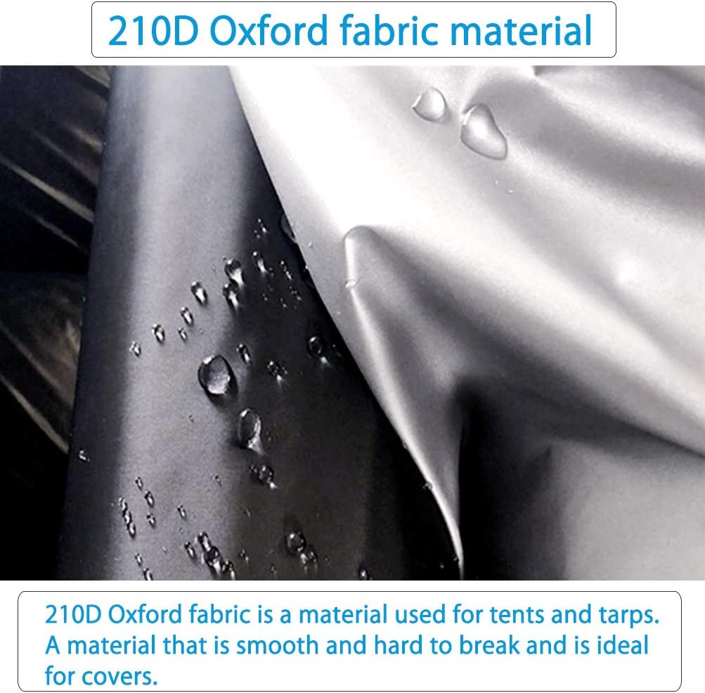 Half Car Cover 210D Oxford Fabric R342