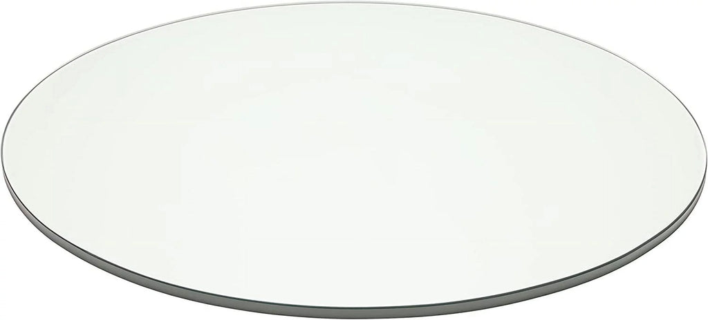 36" Round Tempered Clear Glass Table Top 1/4" Thick V671