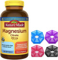 Magnesium Citrate 250 mg Dietary Supplement 180 Softgels E81966