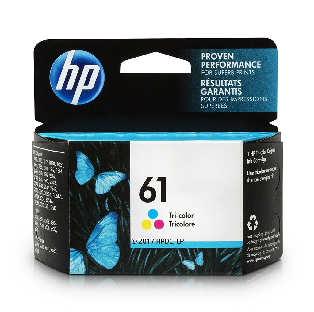HP 61 Tri-color Ink Cartridge 2 Pack A900340