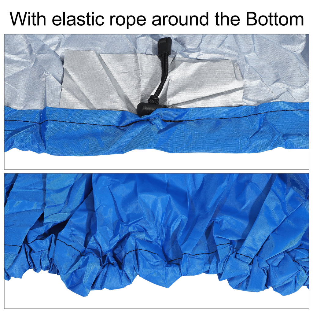 Blue Waterproof Kayak Cover 10.8-12.2ft T361690