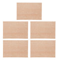 Red Walnut Veneer Dollhouse Flooring 5 Pcs O82496