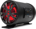 Sealed Powered 8-inch Subwoofer Tube with Built-in 500-Watt Amplifier B14230