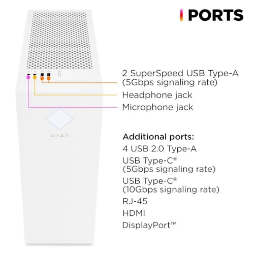 White Gaming Desktop PC with AMD Ryzen 5 5600G, GeForce GTX 1660 Super, 16GB RAM, 1TB SSD K2825