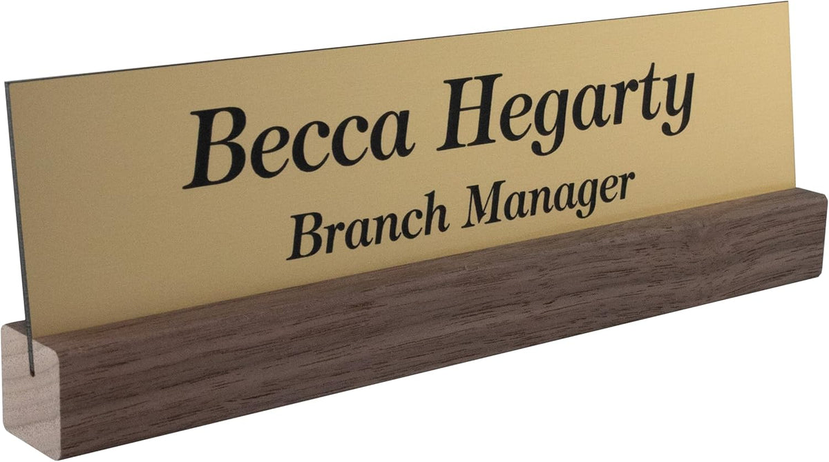Laser Engraved Sign L565