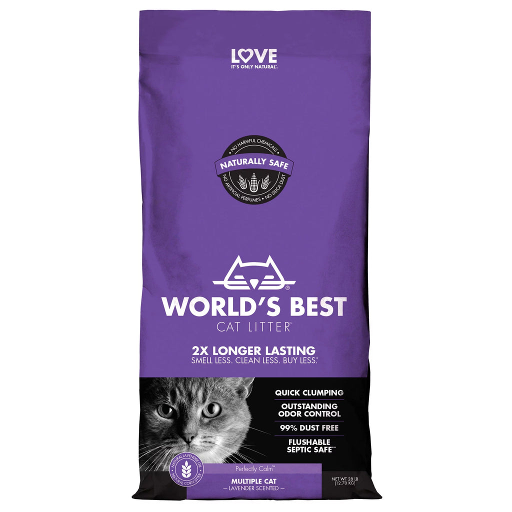 Lavender Scented Cat Litter 28 lb P792